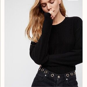 Free People Now or Never Cashmere sweater